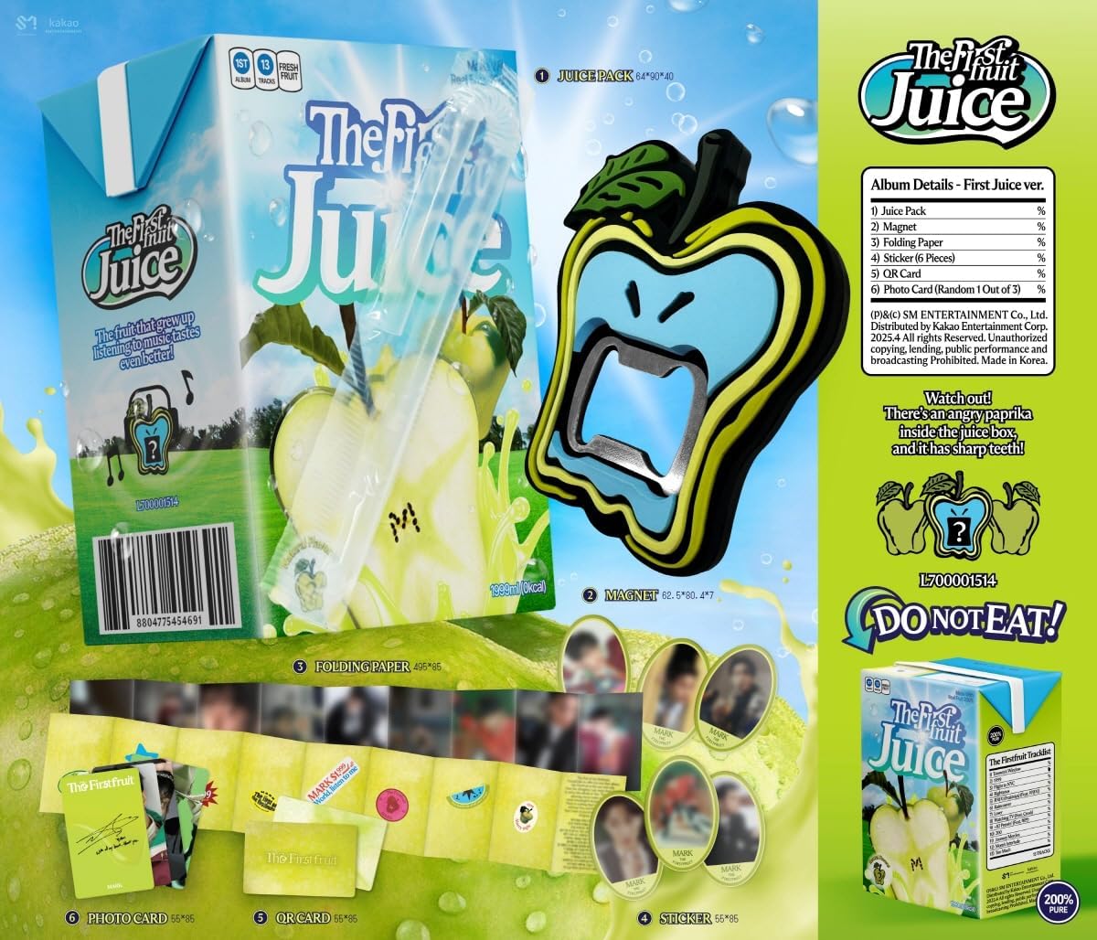 MARK NCT - The Firstfruit [First Juice Ver.]