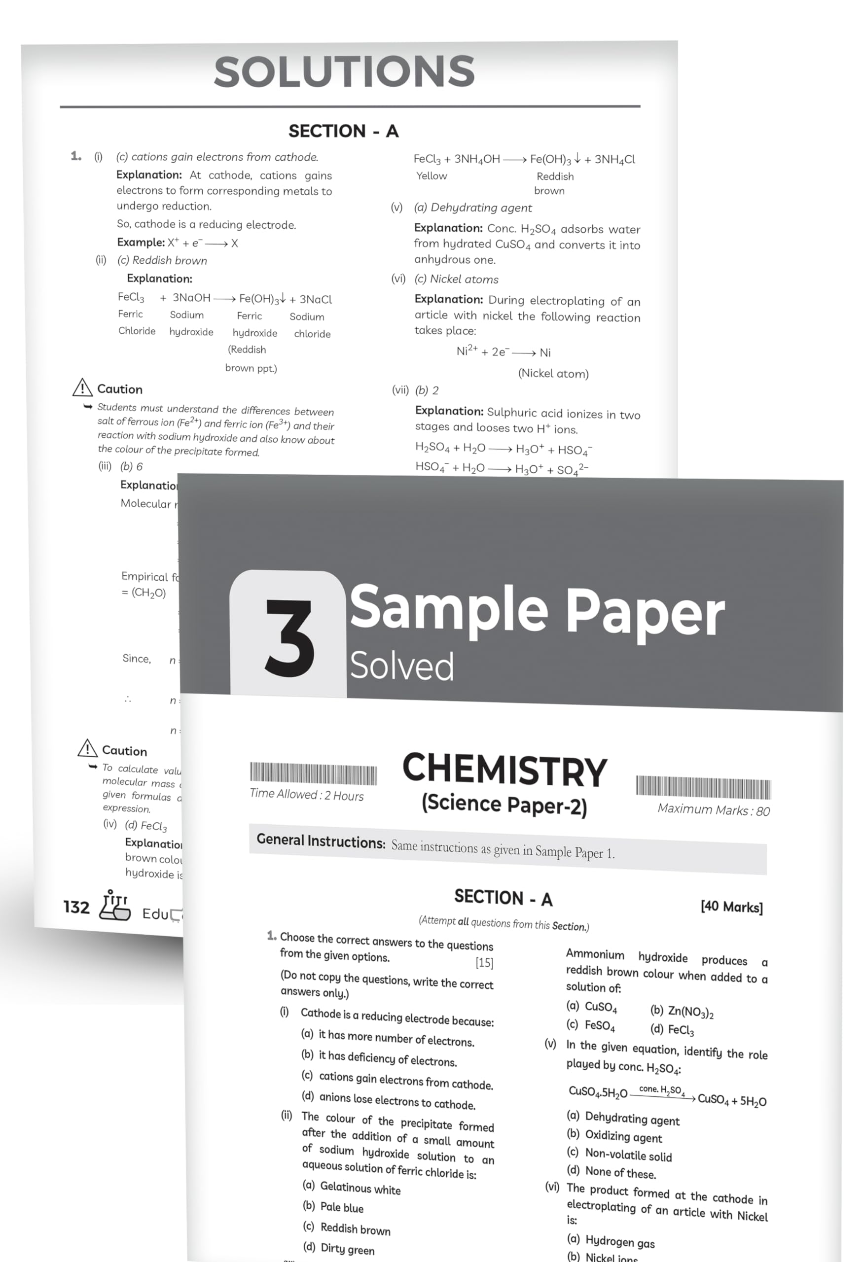 Educart 40 ICSE Sample Papers Class 10 - All Subjects Physics – Chemistry – Maths – Biology – English Language & Literature – History & Geography for 2023-24 (for March 2024 Exam) 3