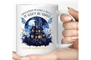 Halloween White Ceramic Coffee Mug | Ghost Shaped Mug