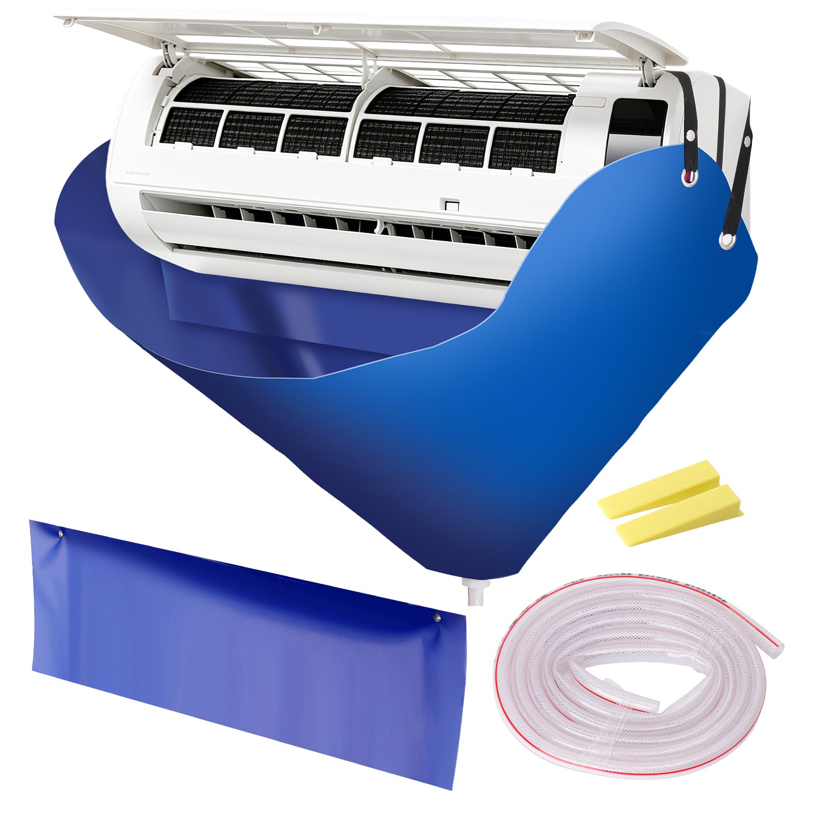 SOUTH SILK HVAC Cleaning Bag, Ac Cleaning Bag, Air Conditioning Cleaning Bag, Ac Cleaning Kit, Split Ac Unit Cleaning Bag, Air Conditioner Cleaning Cover for Split Air Conditioners