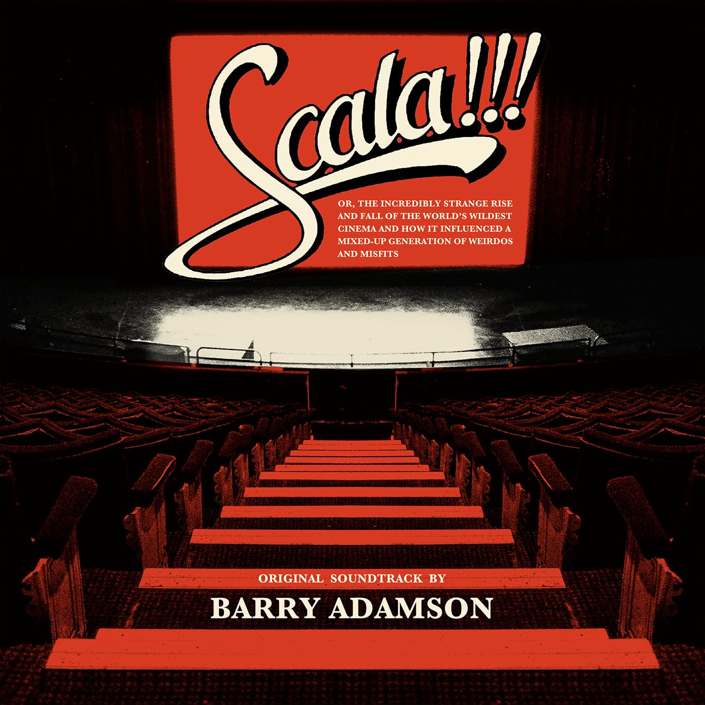 ADAMSON, Barry - Scala!!! (Soundtrack) - CLEAR RED SMOKED VINYL LP