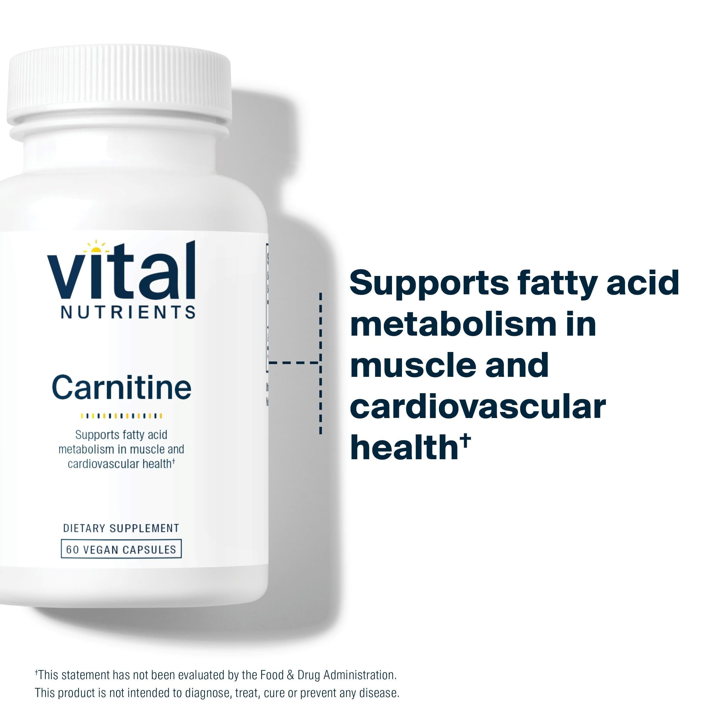 l carnitina essential Vital Nutrients 500mg | Suplemento de L-carnitina para apoyo a la salud del corazón | Suplemento de apoyo energético vegano | Gluten, lácteos, sin soja | Sin OMG Flavor:STRAWBERRY cjc-1295 ipamorelin collagen synthesis natural bcaa