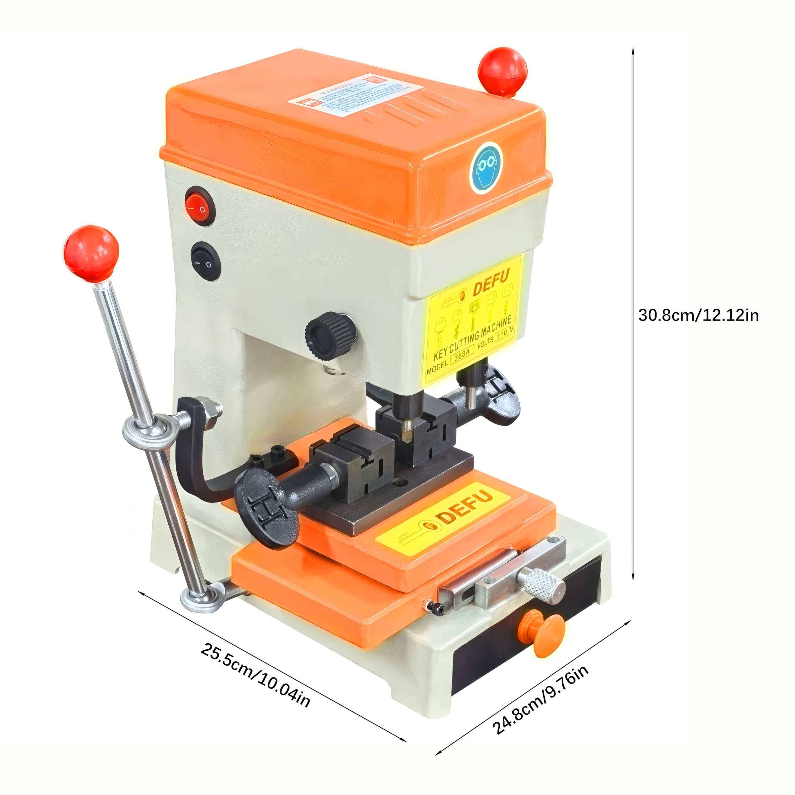 110V 120W Vertical Cutting Machine, Electric Duplicating Machine, Cutting Machine Duplicator, Cutter Machine Duplicator, Drill Bits Drilling Grooving Machine With Drilling Bits