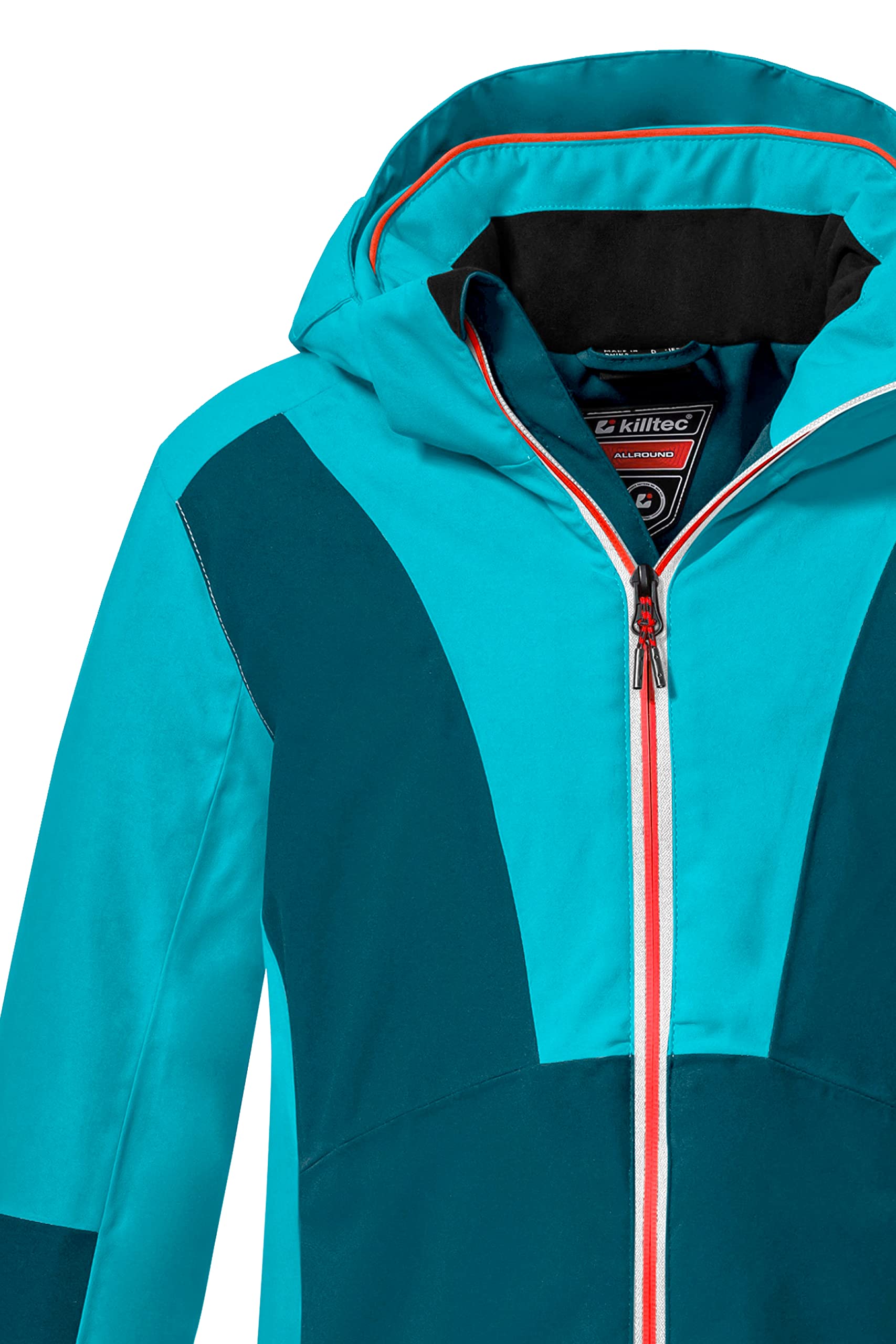 Killtec Mädchen Ksw 155 Grls Ski Jckt Skijacke/Funktionsjacke mit Kapuze und Schneefang