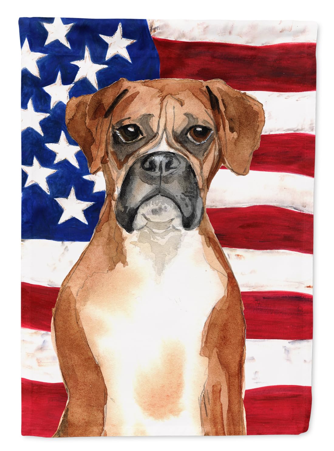 Drapeau de jardin Boxer USA Caroline's Treasures CK1736GF pour extérieur multicolor