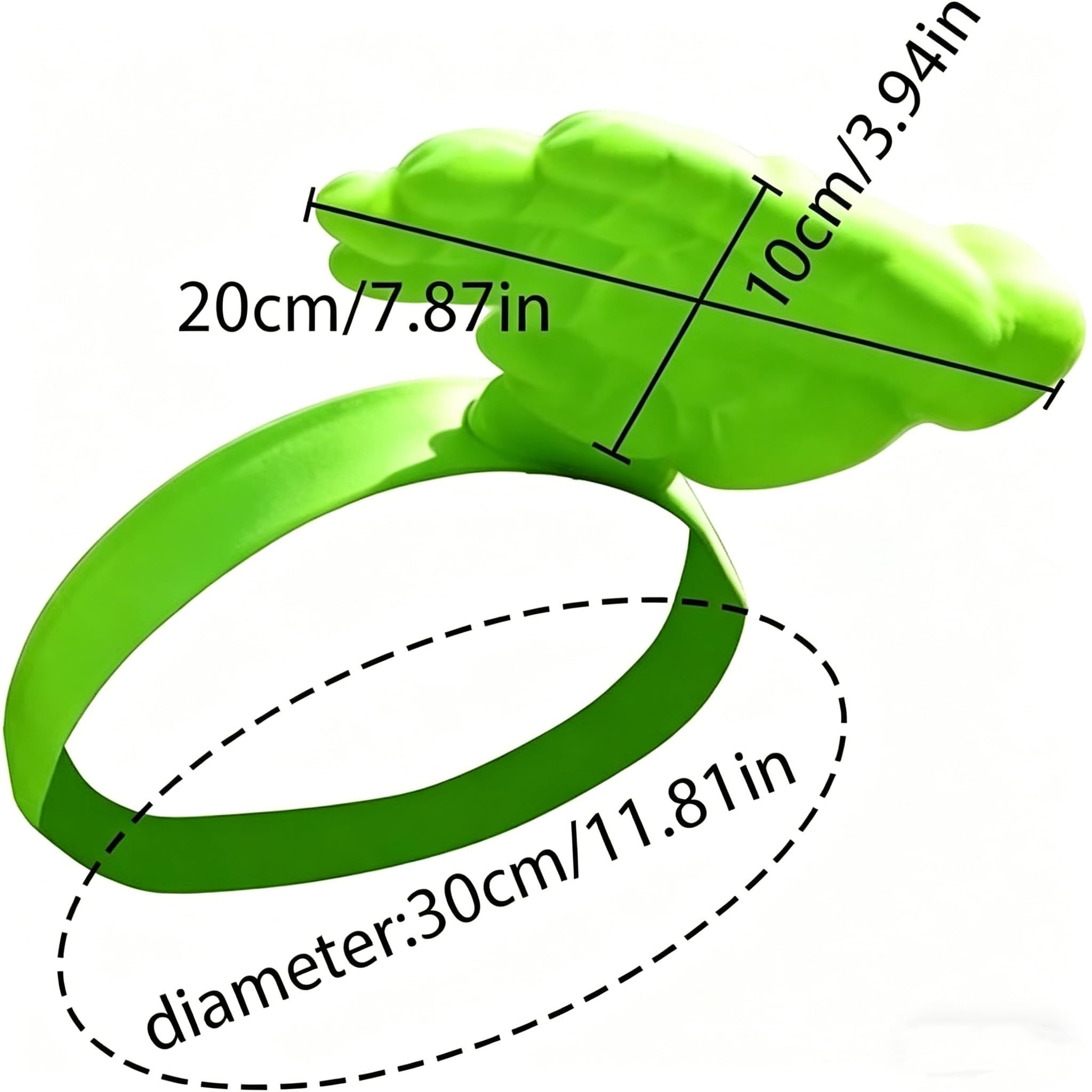 Parasol divertido con forma de mano impresa en 3D, manos libres, visera de protección solar para playa, pesca, senderismo, actividades al aire libre