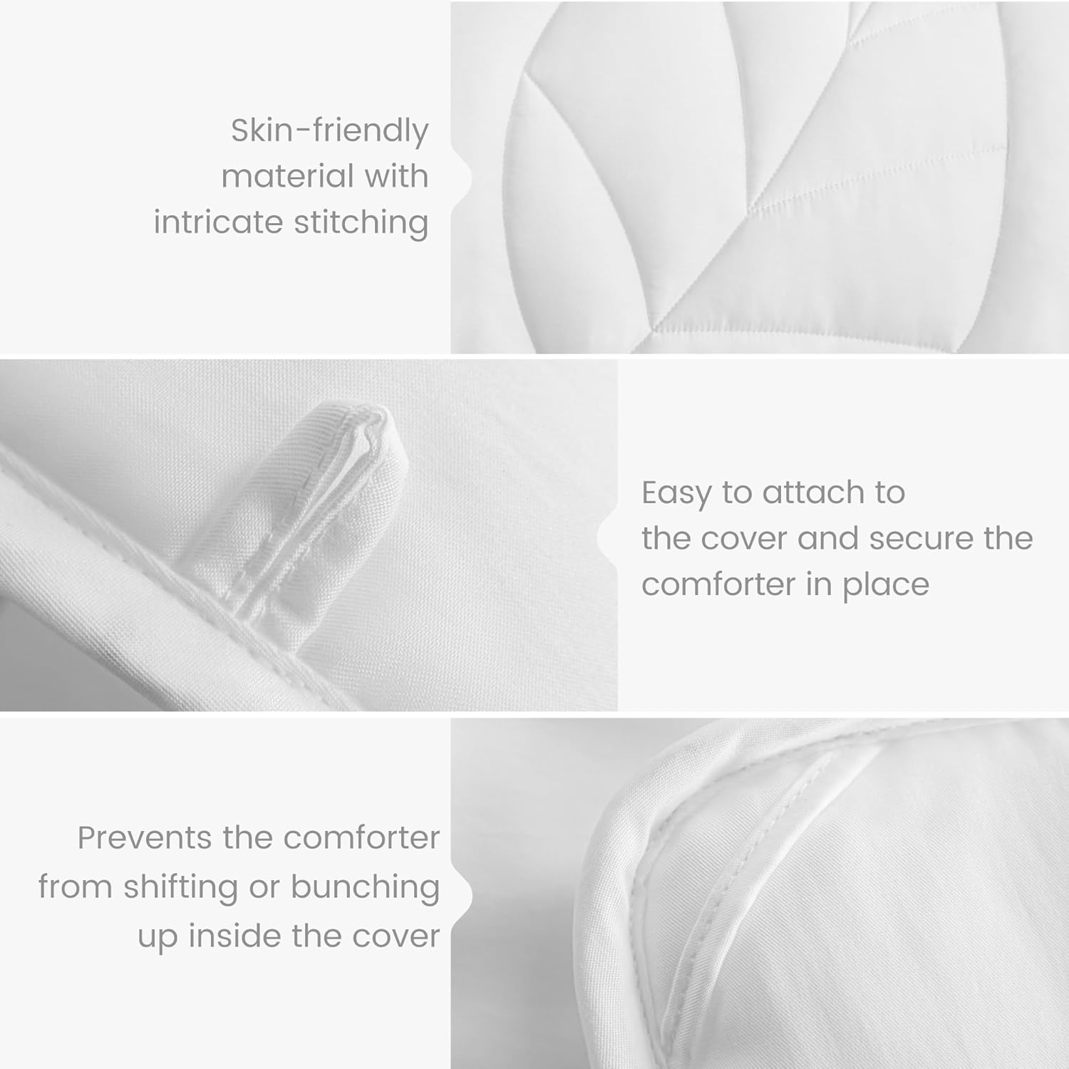 Sophia & William Tencel Lyocell Bed Comforter Queen, Cooling Lightweight All-Season Fluffy Comforter Queen, Quilted Duvet Insert