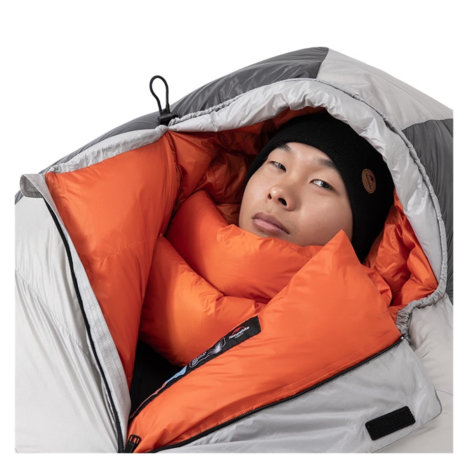 Śpiwór UltraWarm Biały puch gęsi Śpiwory kempingowe mumia Anti-Cold -9.4�/1.4�(Kolor : Arctic-23)