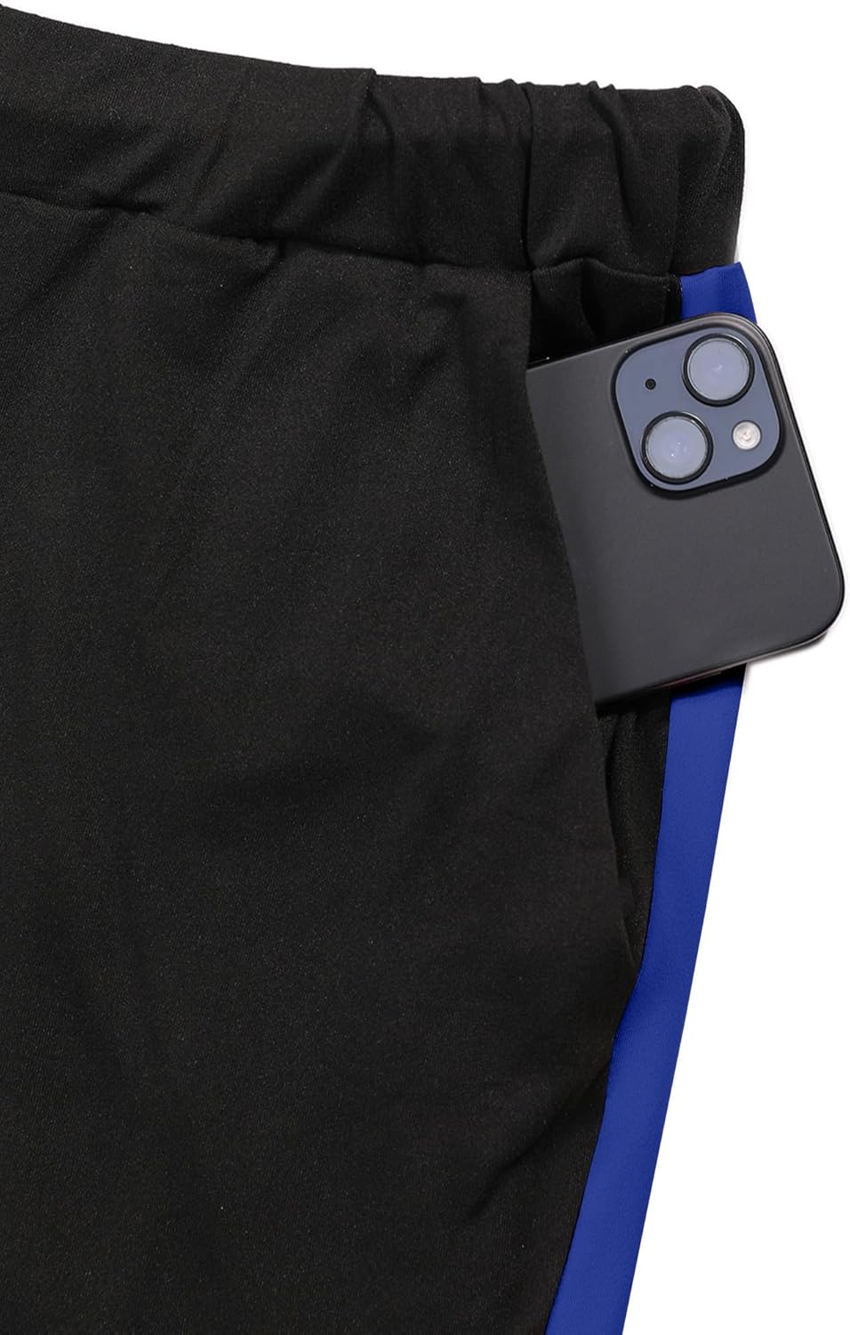 LovelyWholesale Neon Two Piece Outfit for Casual 2 Piece Tracksuit with Neon Shirt and Black Shorts Set - Image 5