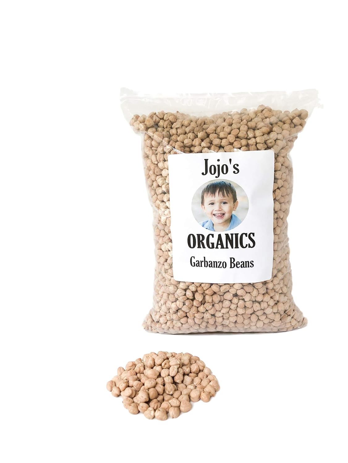 Jojo's Organics NonGMO Garbanzo Beans 5 lbs Whole