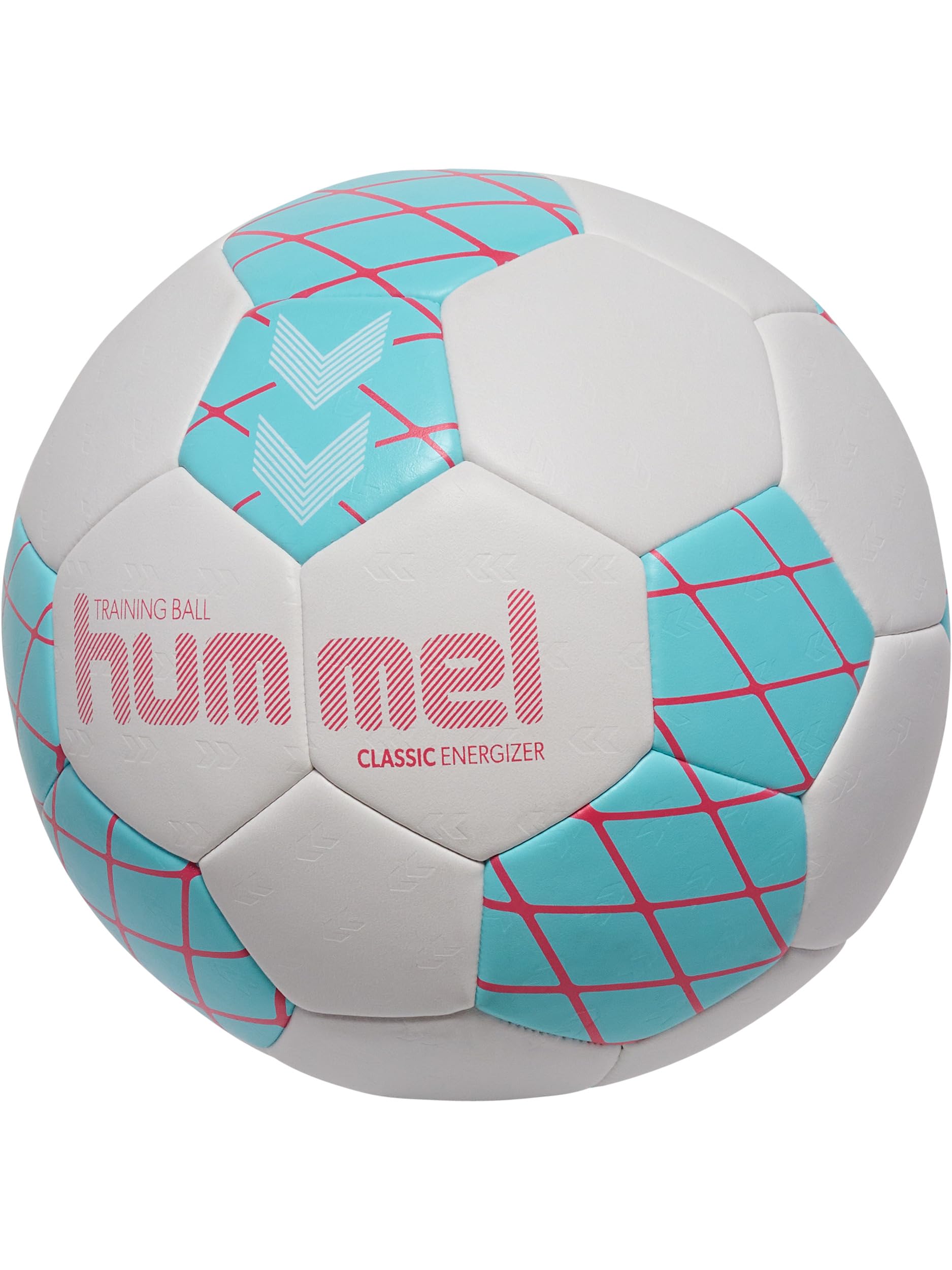 hummel hmlCLASSIC Energizer Handball Training Ball White Red, 3 Without Gender