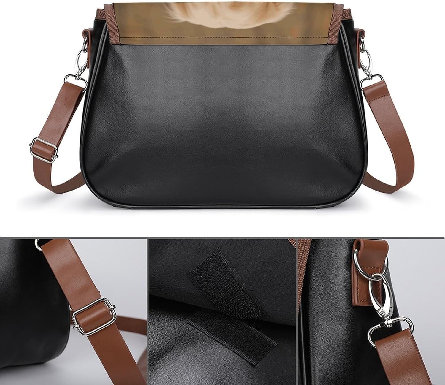 Shoulder Bag for Women Handbags Underarm Purse Mini Crossbody Bag image 2