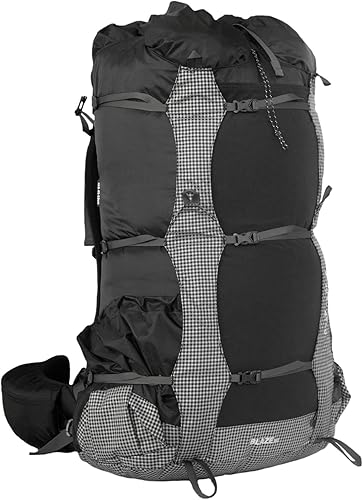 Vista 10 de Granite Gear Mochila Blaze 60L Arcilla Cerámica/cuadros café/Walleye