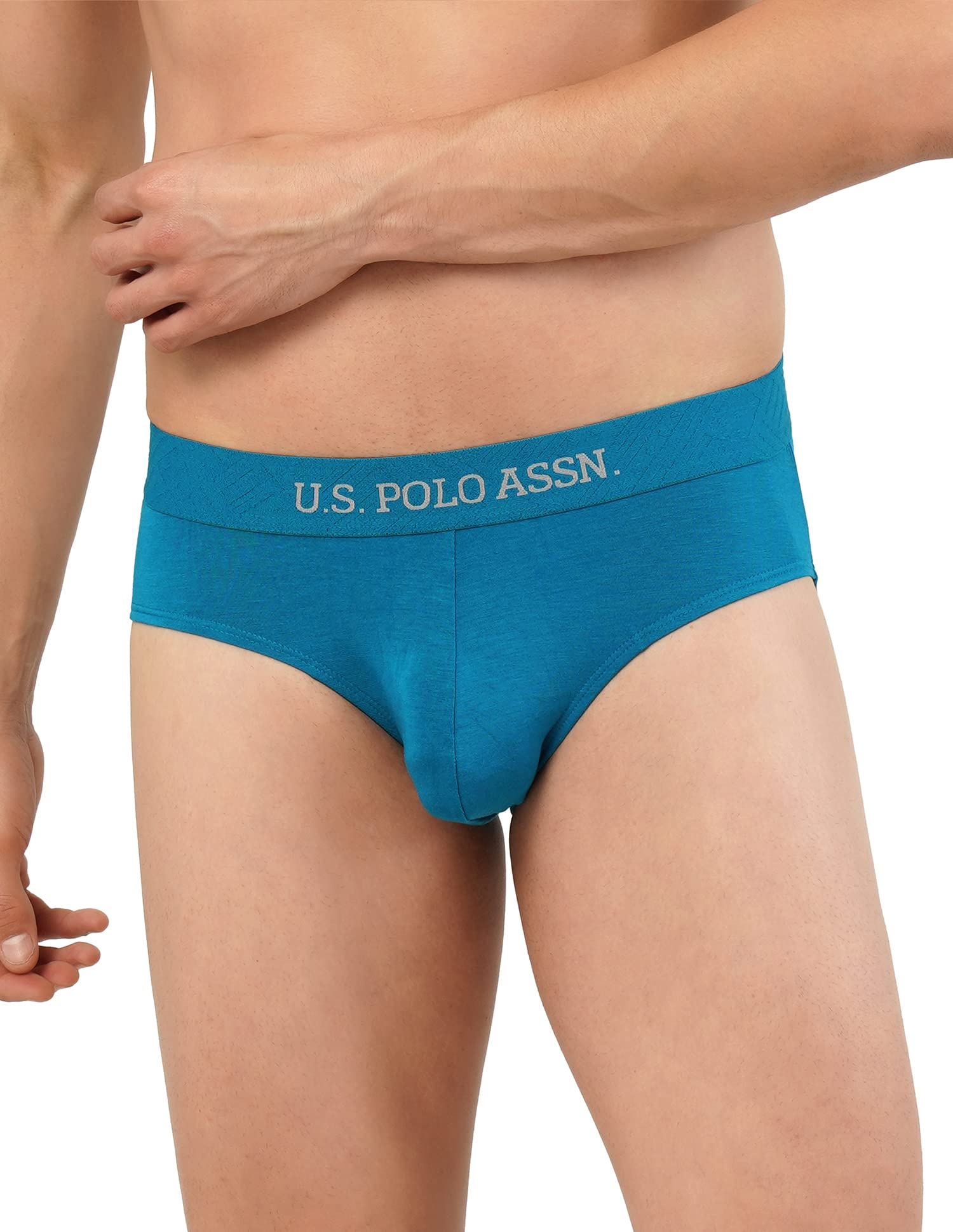 U.S. Polo Assn.Men Briefs, TEAL, 3