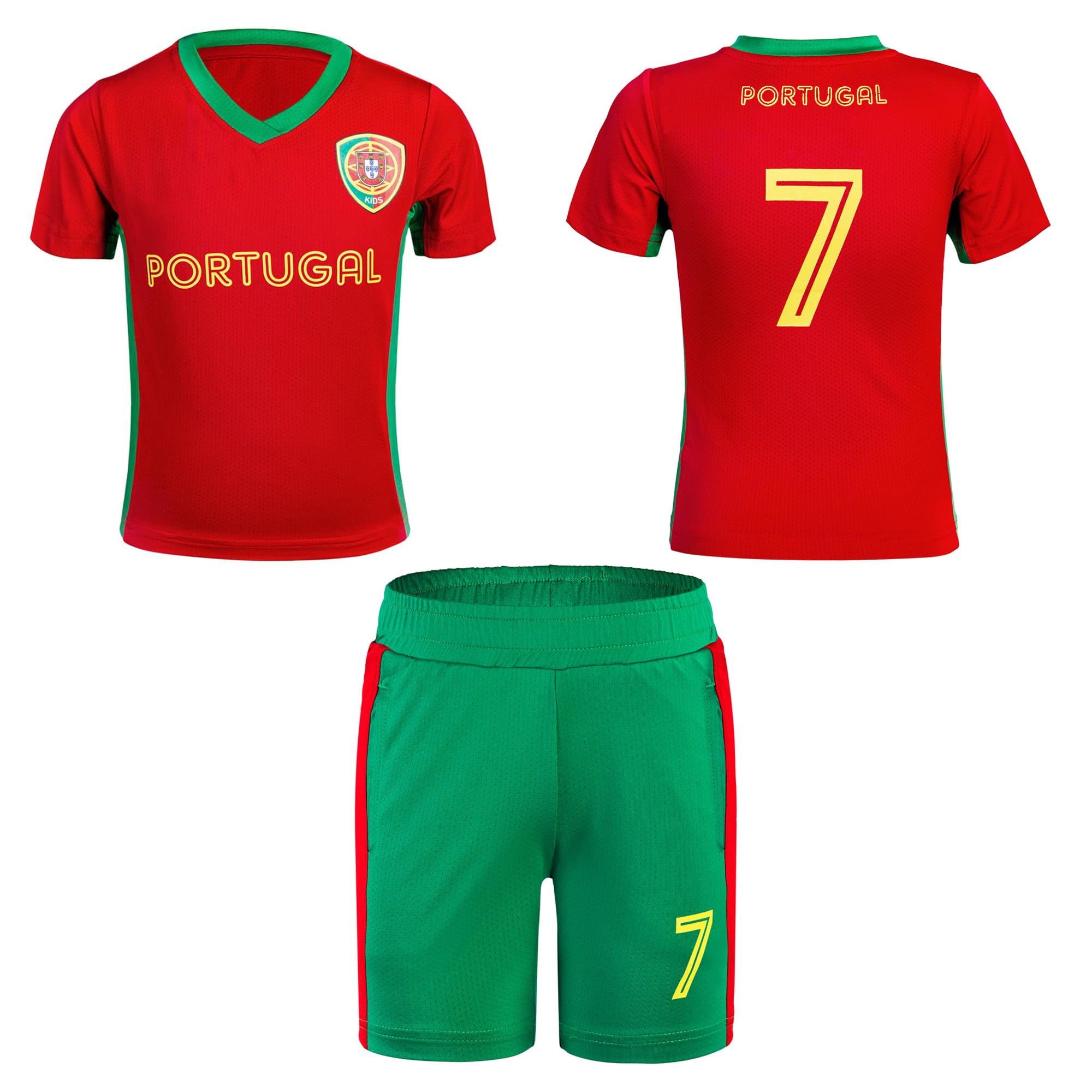 Youth Soccer Jersey Boys Girls- Lightweight Kids Training Shirts