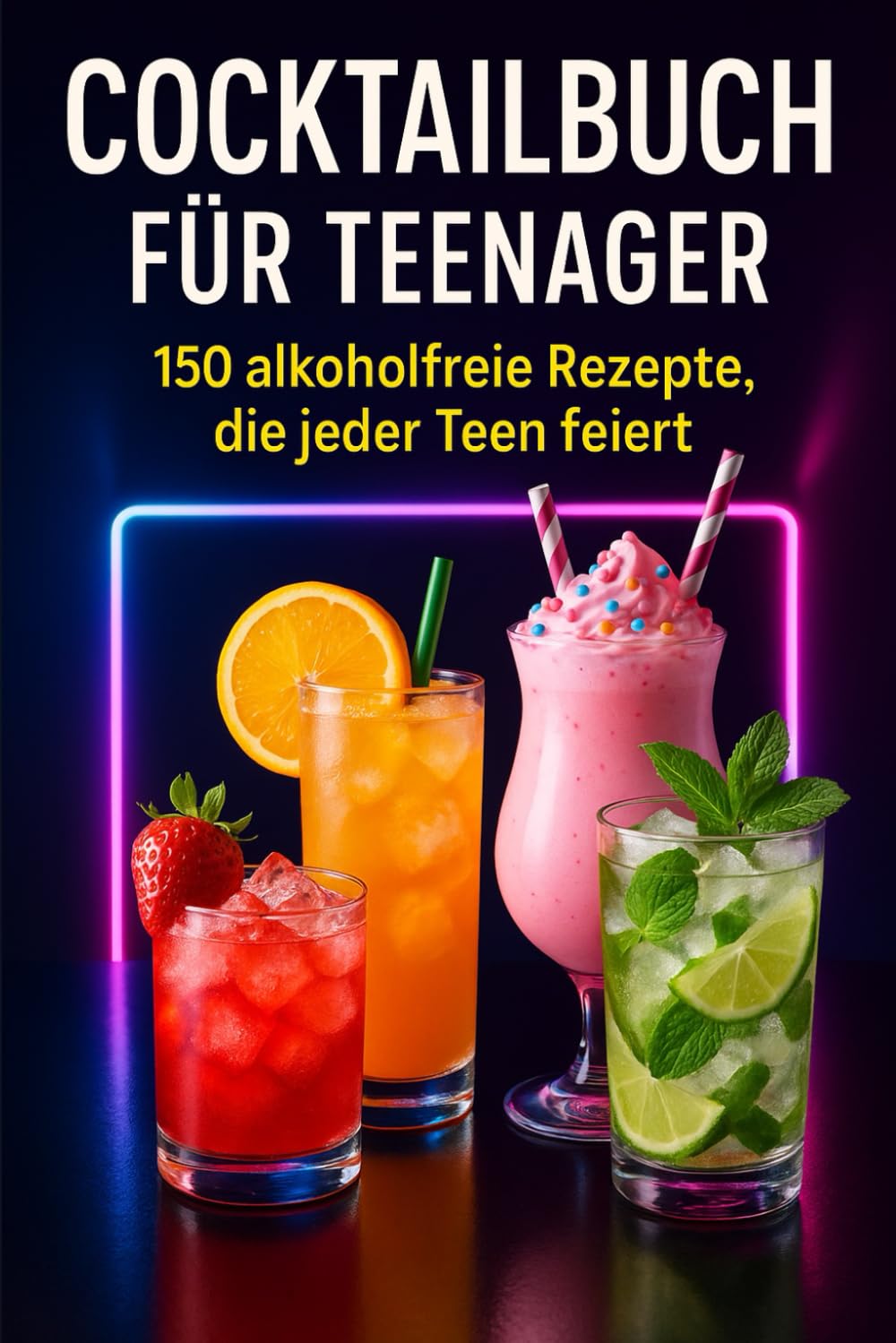 Cocktailbuch für Teenager: 150 alkoholfreie Rezepte, die jeder Teen feiert