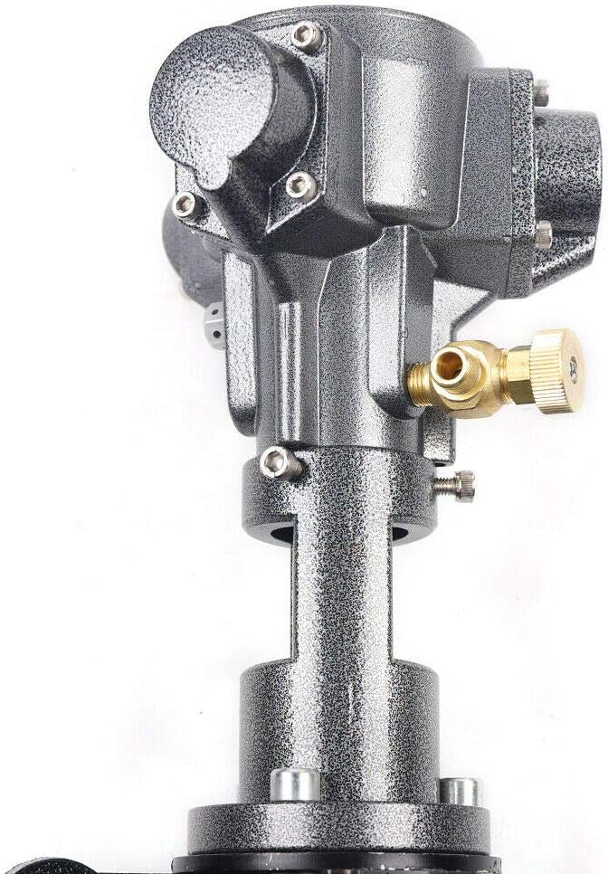 50 Gallon Pneumatic Paint Mixer, 1/2 HP Air Agitator for Coatings, Horizontal Plate Mixer for Efficient Mixing of Paints, Varnishes & Adhesives - Heavy Duty, High Performance