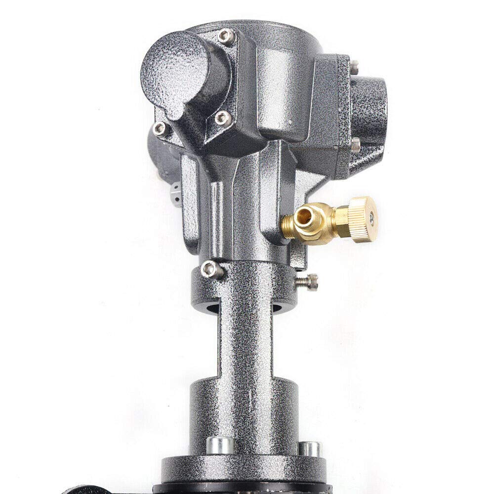 TBVECHI Pneumatic Paint Mixer, 50 Gallon 1/2 Hp Stainless Steel Pneumatic Mixer with Two 6 Inch Blades for Viscous Liquid Inks and Dyes: Industrial & Scientific