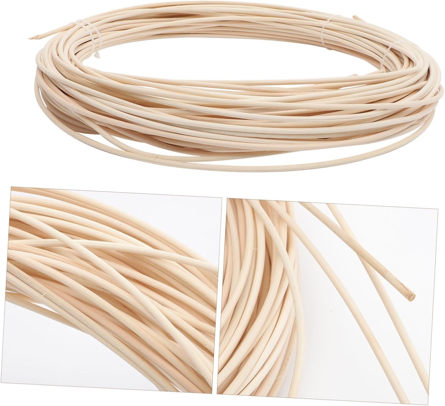 COHEALI DIY Caning Rattan Natural Cane Webbing Versatile Basket Making Supplies