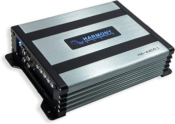 Kicker 44L7S82 Car Audio Solo-Baric 8 Square L7 Subwoofer Dual 2 Ohm Voice Coils 900 Watts Peak Sub Includes Harmony HA-A400.1 Mono Amplifier Bundle