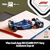 LEGO Speed Champions Visa Cash App RB VCARB 01 F1 Race Car 77246 – Collectible Creative Model Building Set (248 Pieces) Including RB Suit and Winged Helmet Wearing Driver Minifigure for Adults