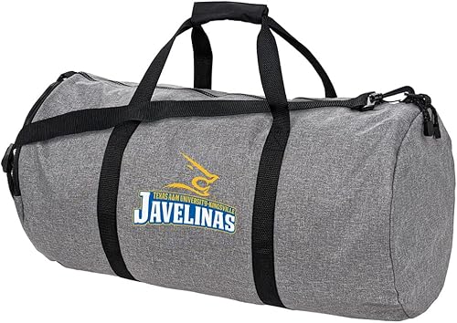 Miniatura 163 de Collegiate Primary Logo Collection Bolsa de lona ligera para deportes y gimnasio plegable para viajes, Bob Jones Bruins