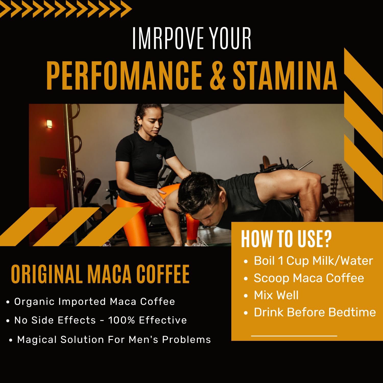 Essence Nutrition Maca Coffee For Men in Sexual Health - (150Gm) - Imported Maca Coffee with Tongkat Ali & Ginseng - Lab Tested Pure Organic Maca Root Powder Coffee with Black Maca Root - Image 3 thumbnail