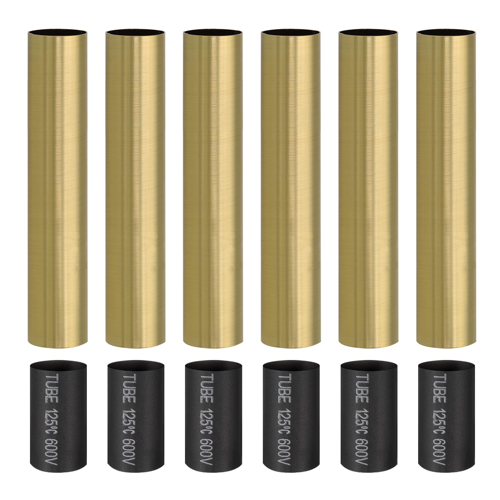 PATIKIL 5" Tall Candle Covers Sleeves