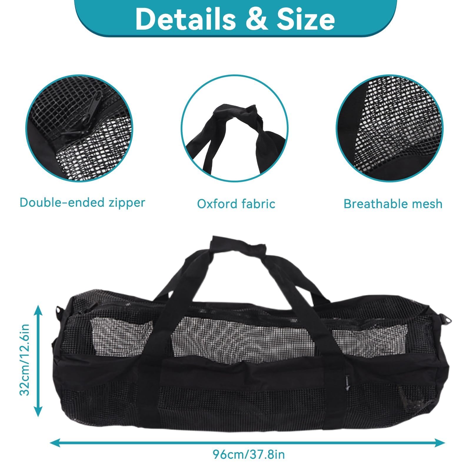 Bombola Ossigeno Subacquea Zaino Da Immersione HERCHR Borsa A Rete