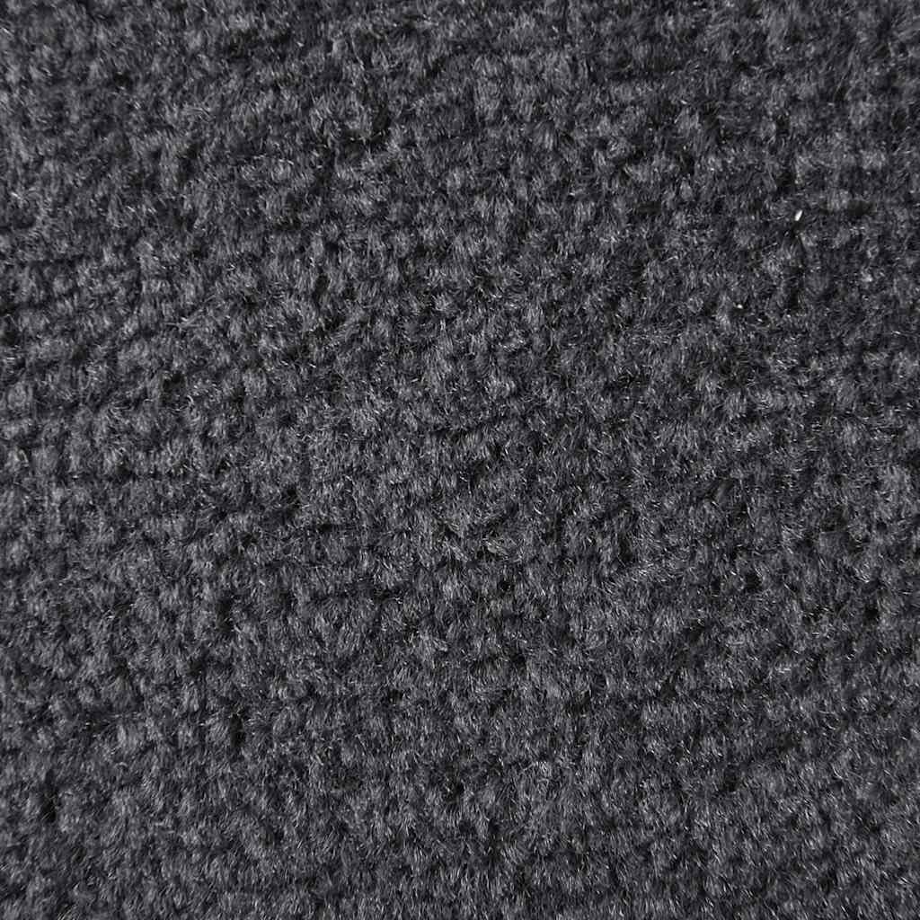 Zerbino antracite, 90 x 150 cm, robusto polipropilene trapuntato con fondo in PVC antiscivolo, design moderno per ingresso, corridoio e terrazza coperta