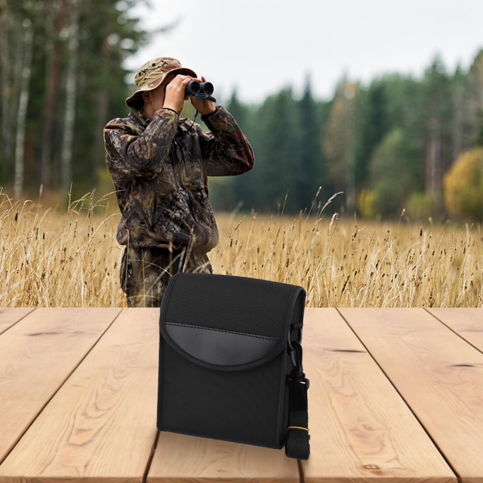 Étui pour Jumelles 42 mm avec bandoulière, Protection extérieure