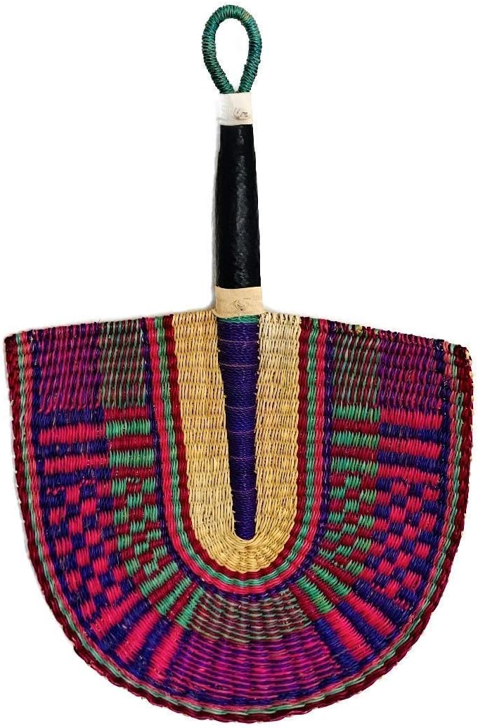 Motherland Fans: African handwoven bolga fan