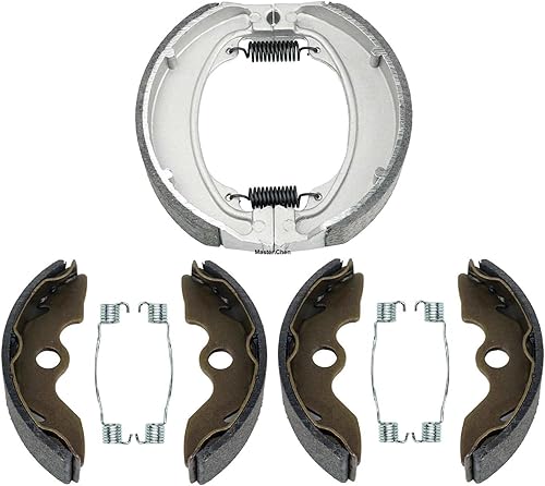 Master Chen Zapatas de freno delanteras y traseras para Honda TRX250 TE TM Recon 250 ES 97 98 99 00 01 02 03 04 05 06 07 08 09 10 2011 2012 2013