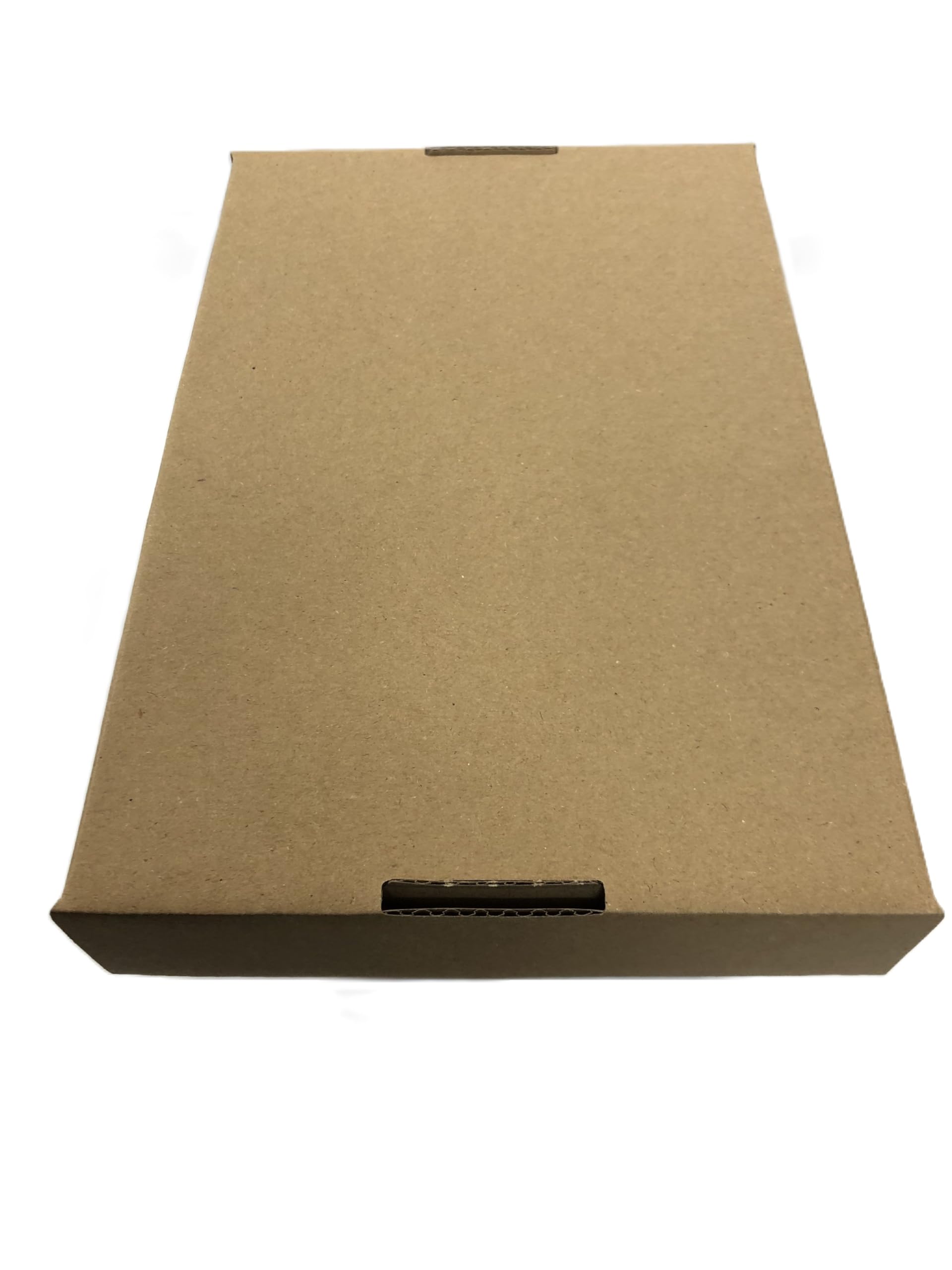 Pack de 50 bacs de stockage à bec en carton , 300x200x150 mm, couleur marron