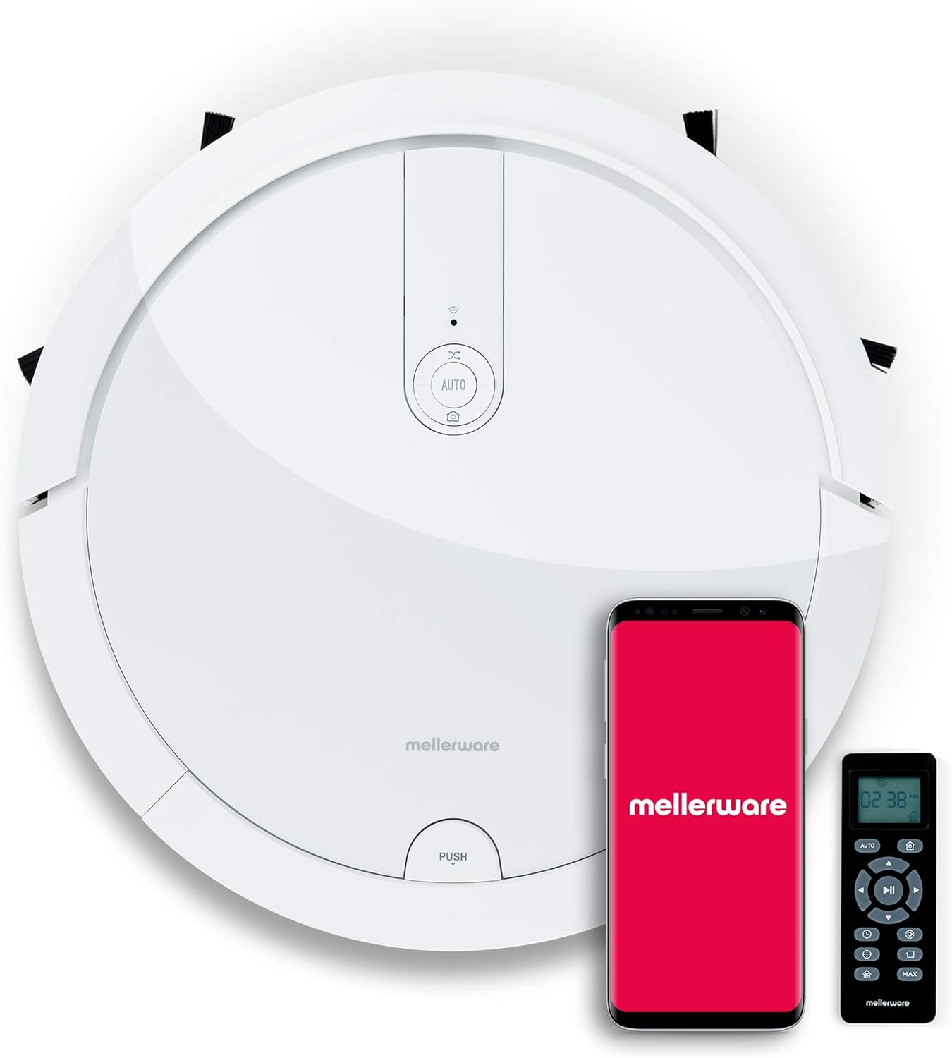 Mellerware Tidy! Robot Vacuum Cleaner Gyro 1400 Pa High Power