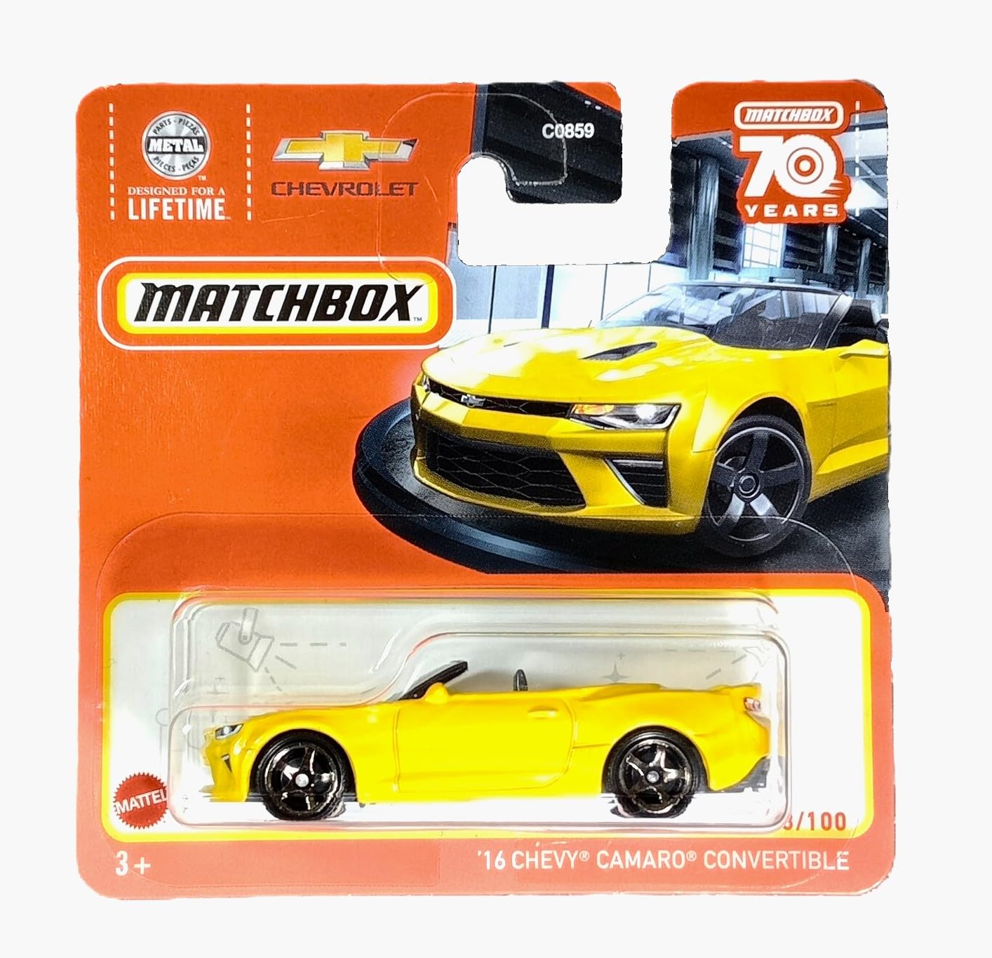 Amazon.co.jp: Matchbox '16 シボレー カマロ コンバーチブル