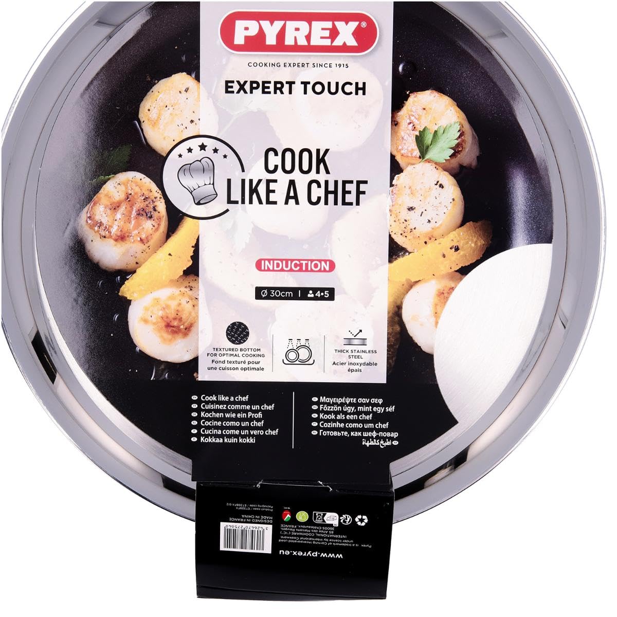 Stainless Steel Pyrex Cooking Expert Since 1915 Pyrex-Expert Touch