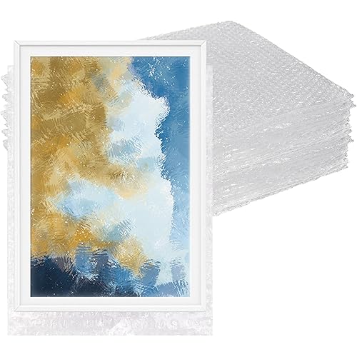 14PCS Large Bubble Pouches 18 x 22 Inch, Clear Wrap for Fragile Items, Double Walled Shockproof Cushion Bags for Moving, Shipping and Packing Supplies
