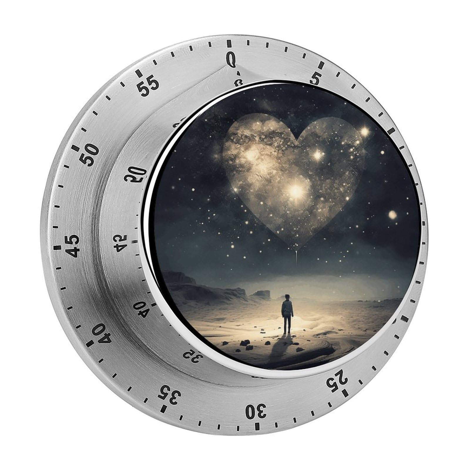 Temporizador magnético en forma de estrella con alarma fuerte para cocinar y entrenar