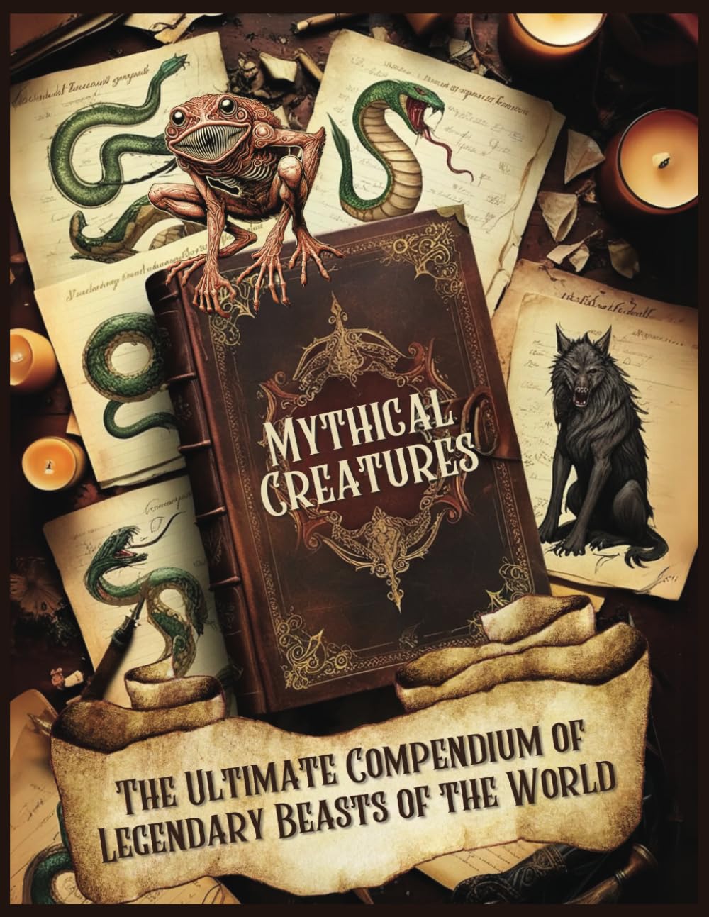 Mythical Creatures:: The Ultimate Compendium of Legendary Beasts of the World (Creature Compendium: Unearth the Myths, Mysteries, and Monsters from Across the World’s Folklore and Legends)