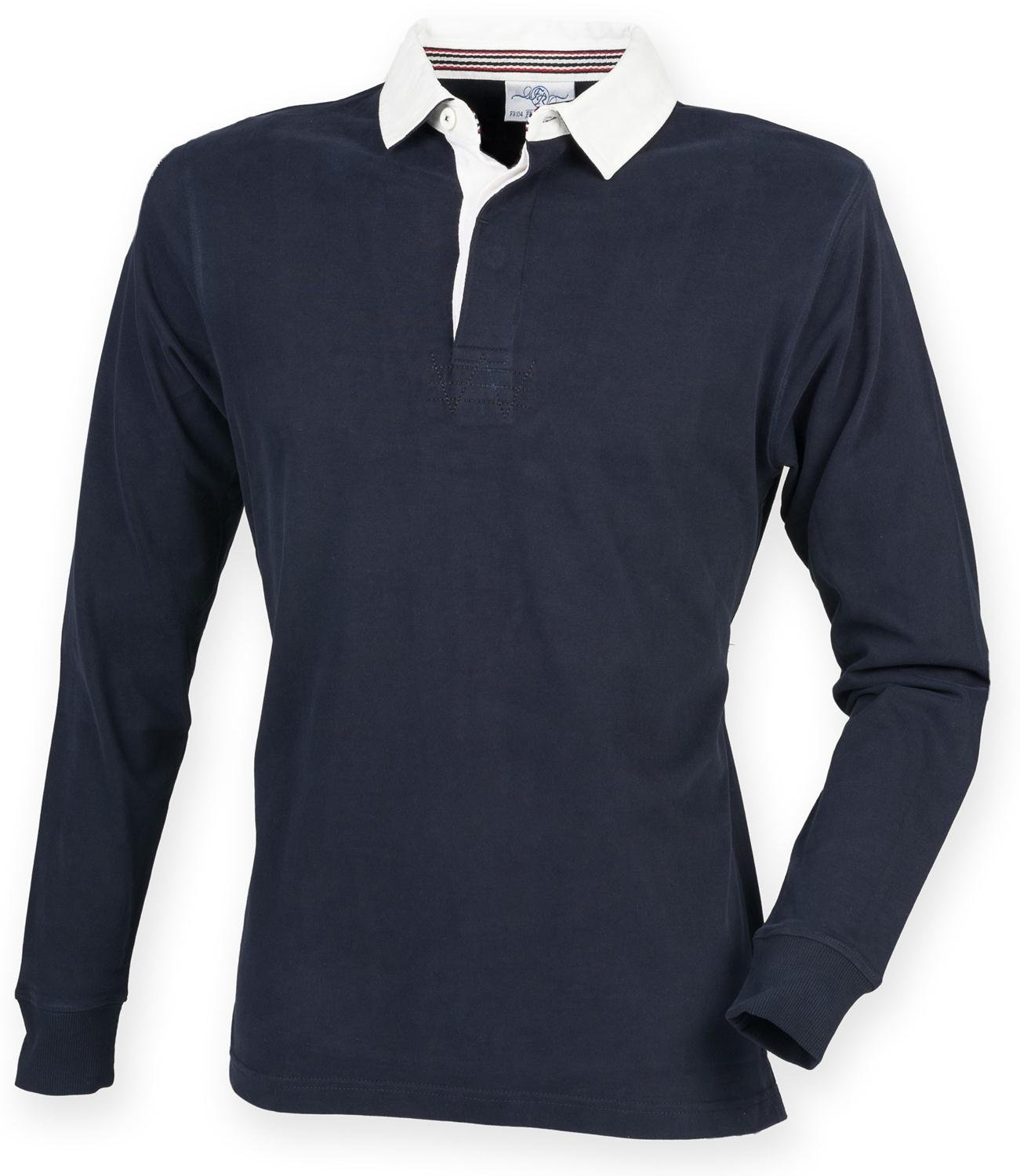 Front Row Premium Superfit Rugby Navy 3XL