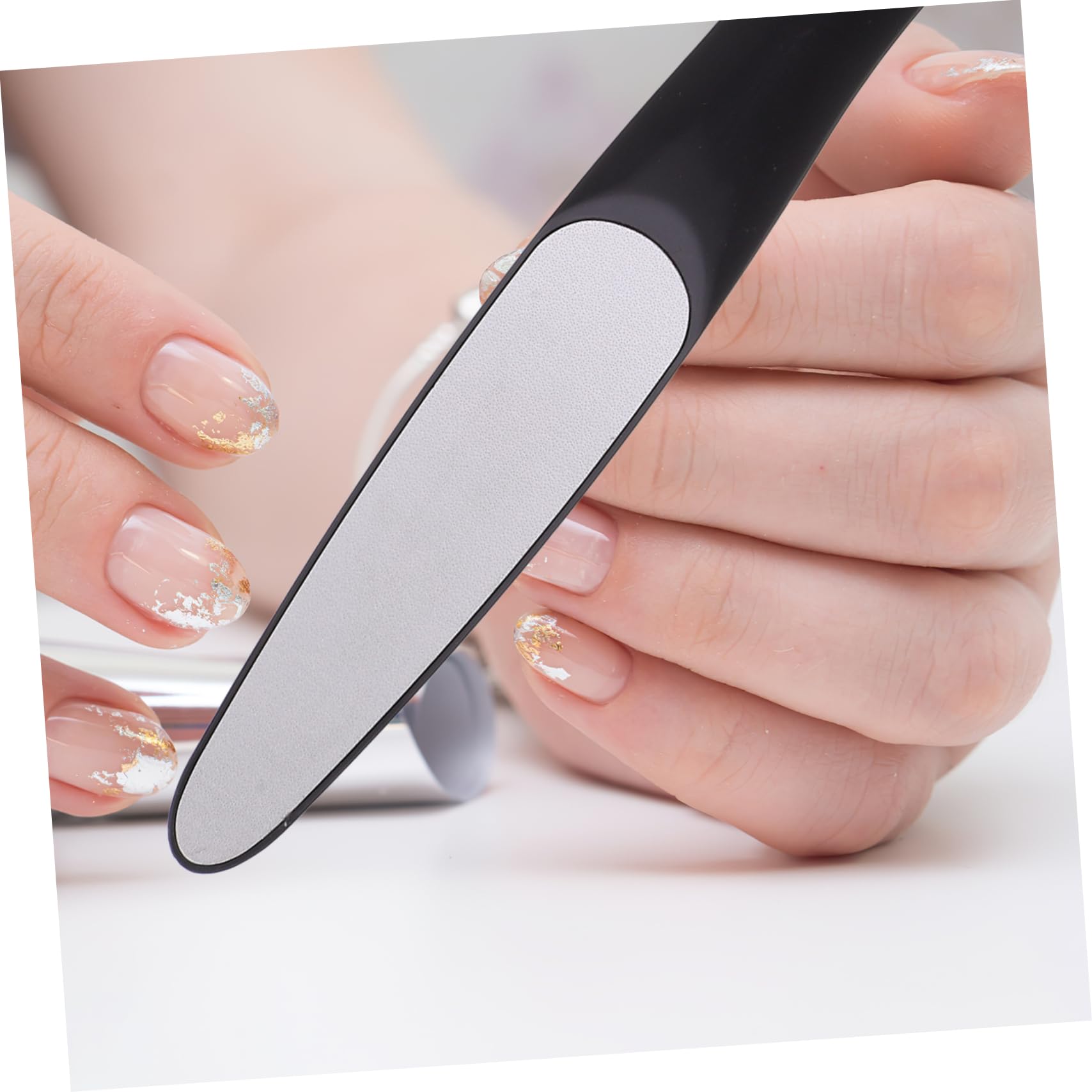 Healeved Set Di 3 Lime Per Unghie Lucidatura Unghie Strumenti Per Nail Art Materiale Robusto Per Manicure E 4 Pezzi * 3