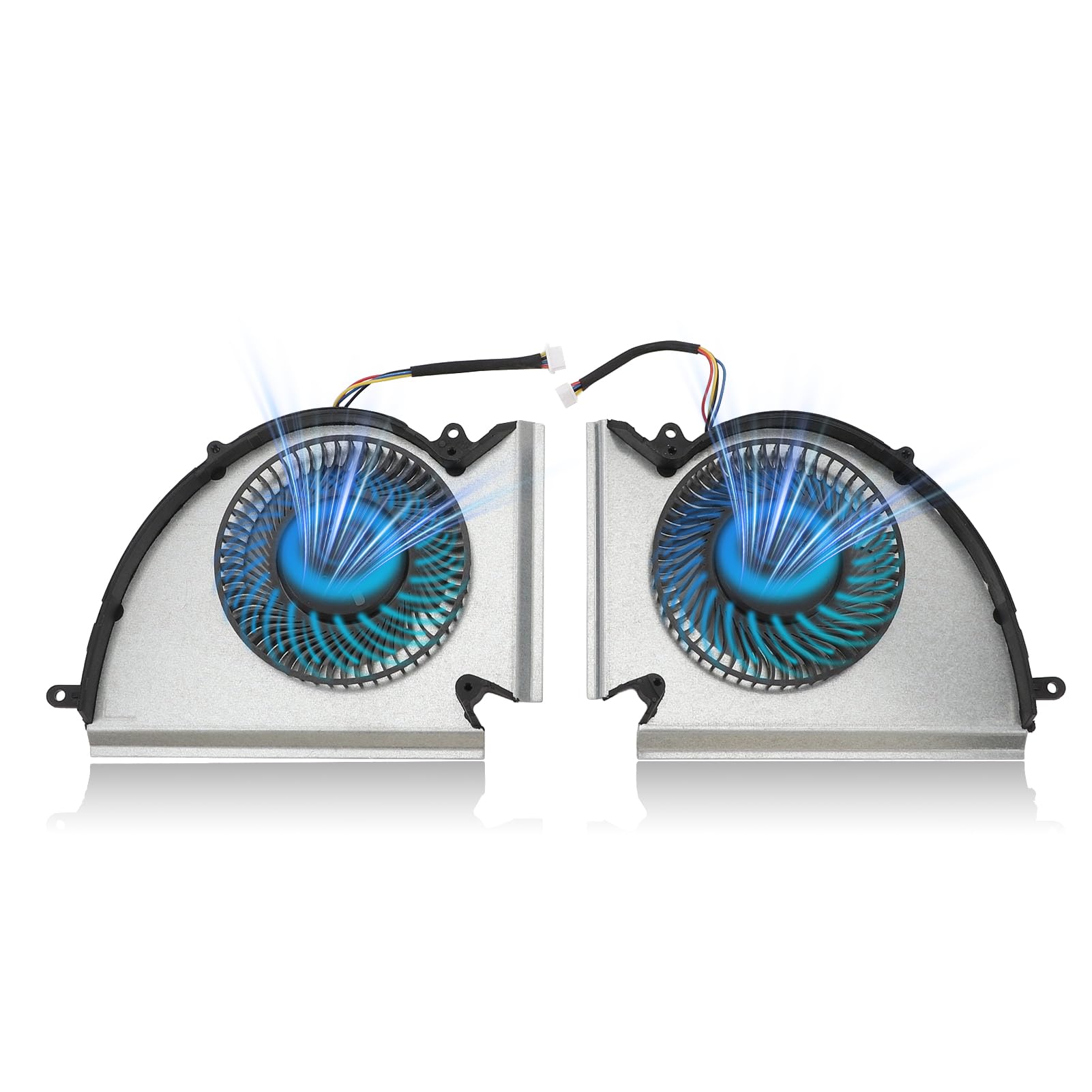 Laptop CPU GPU Cooling Fan for MSI GP76 GE76 WE76 MS 17K2 MS 17K3 CPU GPU Cooler Fan (CPU GPU Cooling Fan)