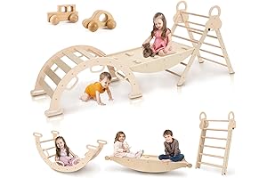 Premium Montessori Climbing Triangle & Arch