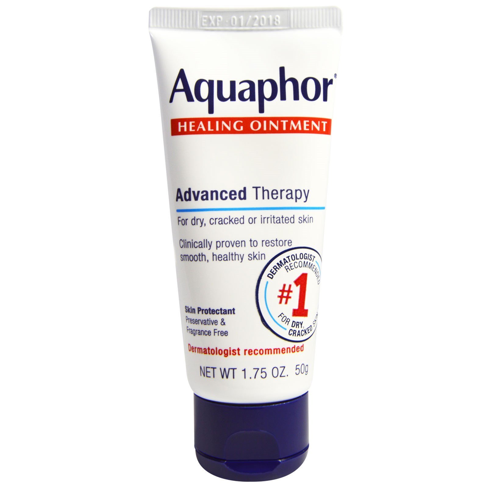 Aquaphor Healing Ointment, Advanced Therapy 1.75 oz (Pack of 2) 2