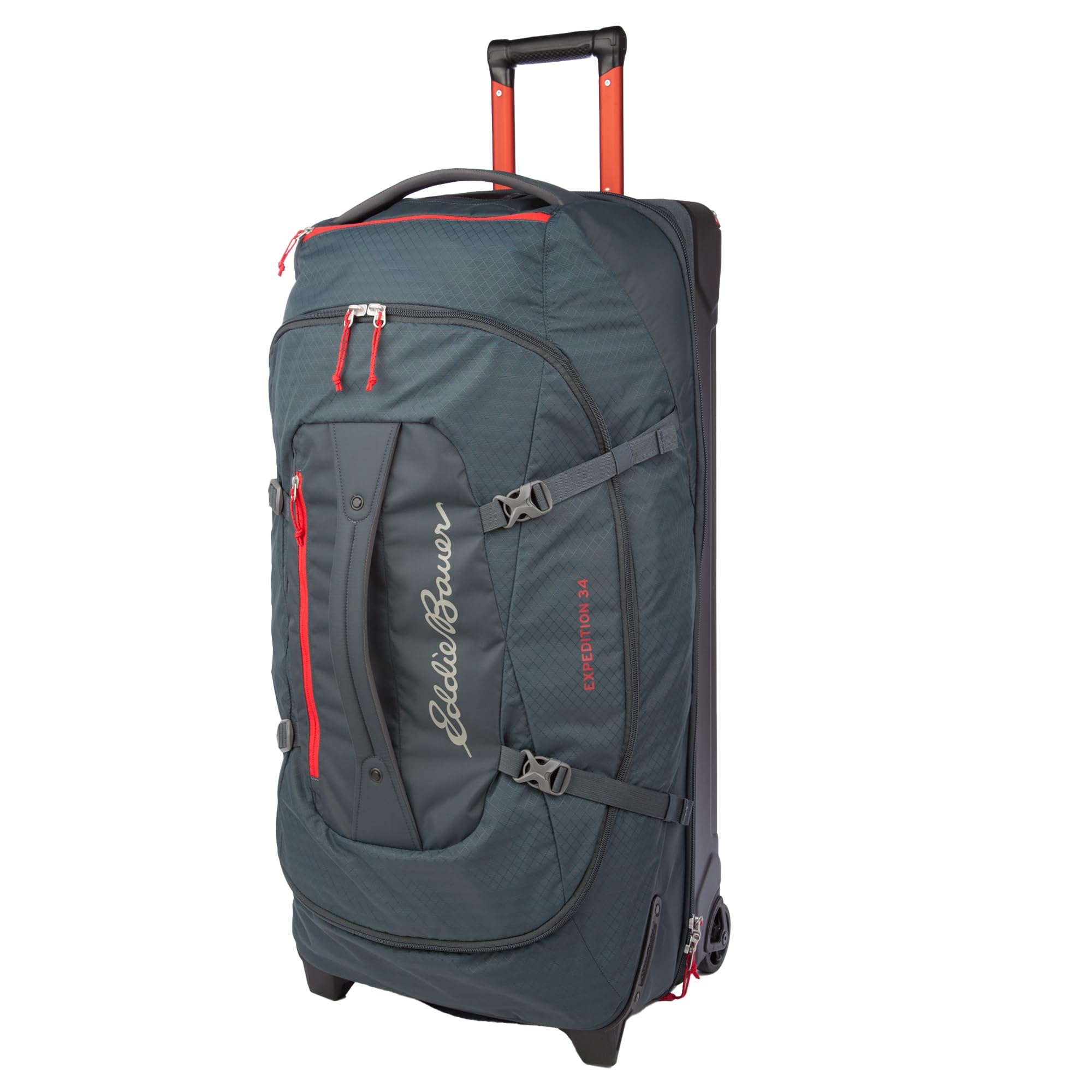 Eddie Bauer Expedition Duffel Bag 2.0-Made from Rugged Polycarbonate and Nylon, Storm, 34L US, Expedition Duffel Bag 2.0 - Made from Rugged Polycarbonate and Nylon