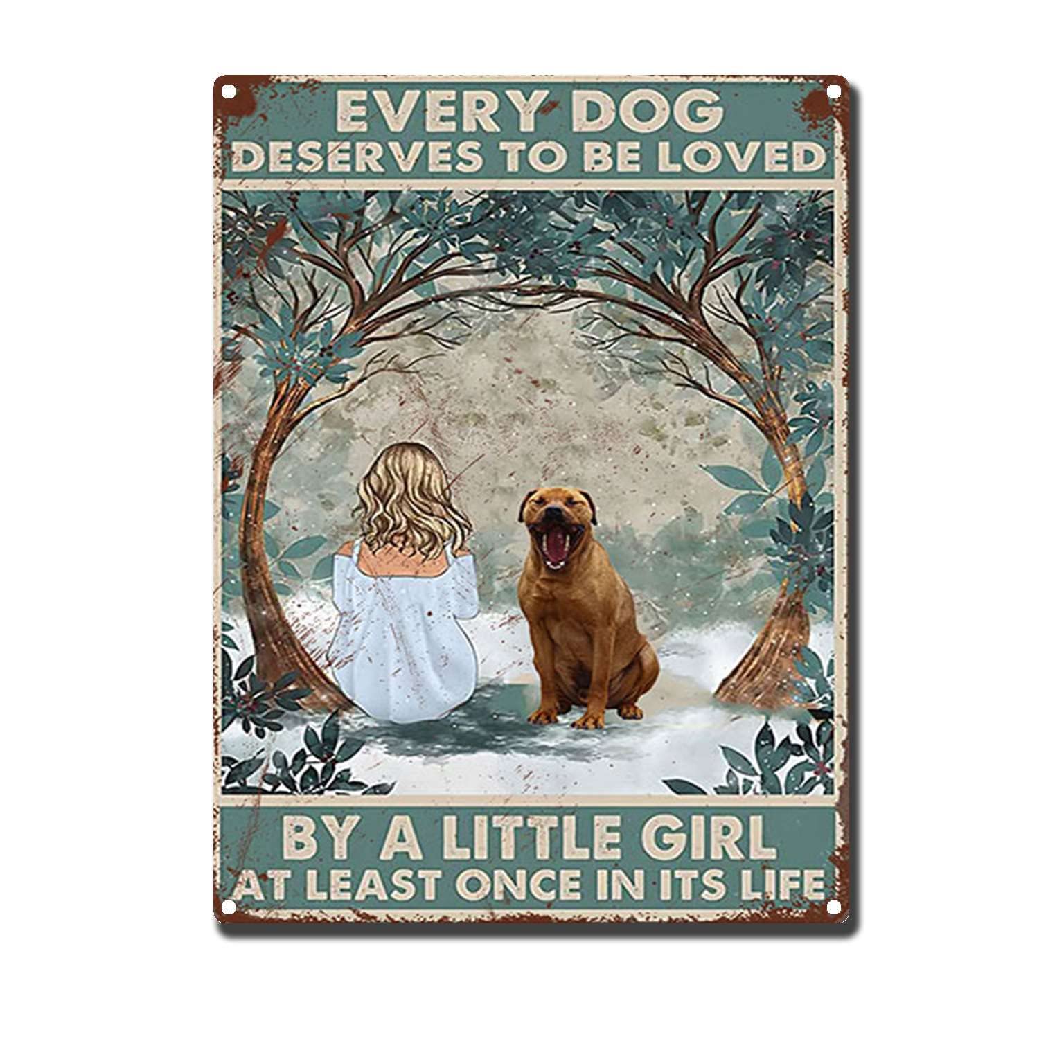 HYCLAM Metal SignThe Girl Those We Love Don't Go Away Restoring Ancient Ways Wine Cellar The hotelThe Wall Decorate Painting 12x16inch-Tin Sign