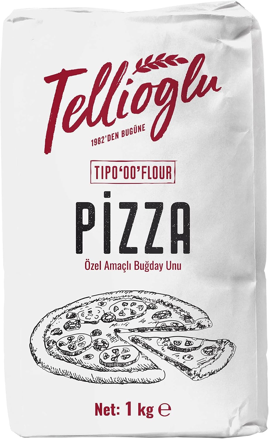 Tellioğlu Pizza Unu 1 Kg