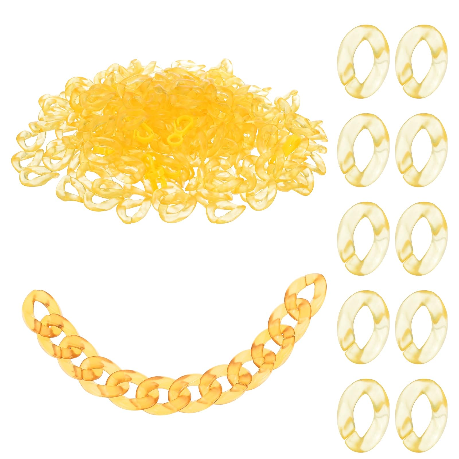 Maillons acryliques pour personnaliser vos chaînes de lunettes et accessoires de mode d'été