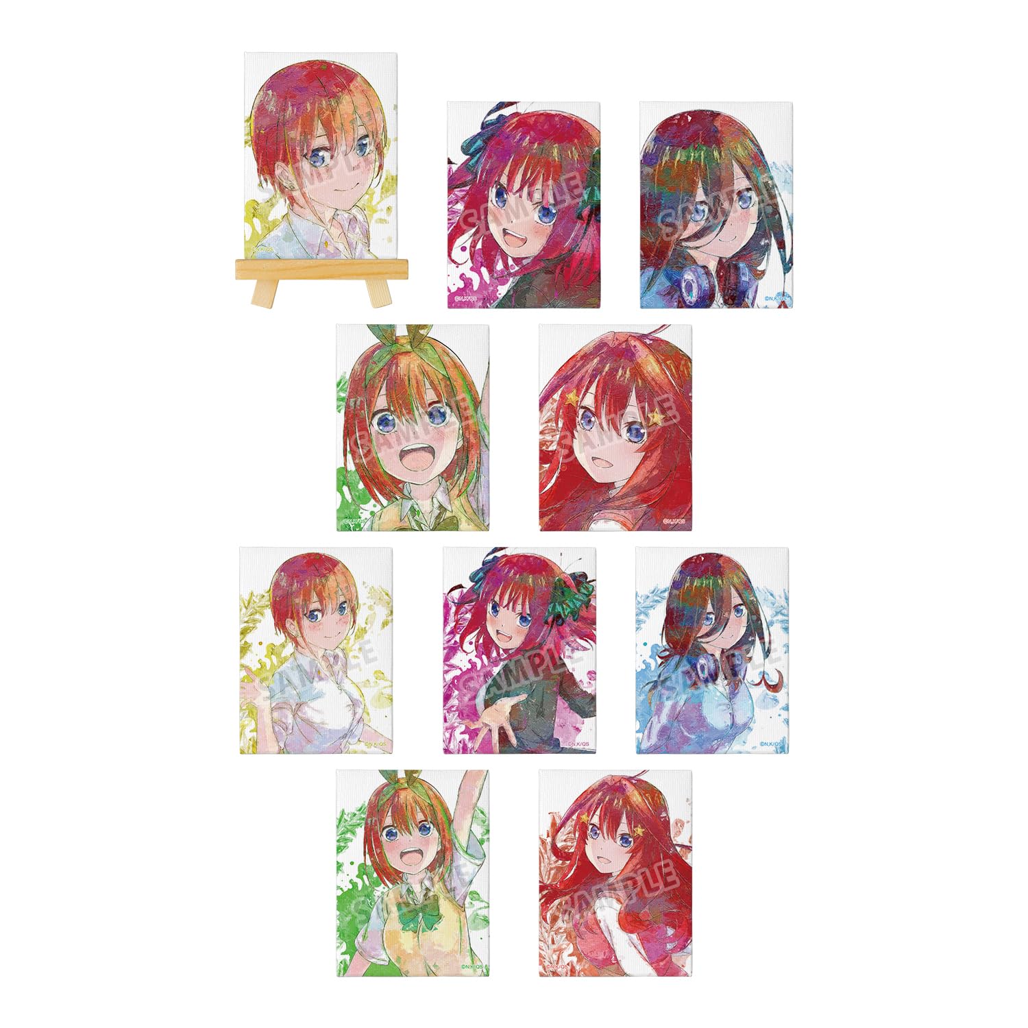 あの花　ミニキャンパスボード　全種　未開封 Amazon.co.jp: 五等分の花嫁 トレーディング grunge CANVAS ミニ